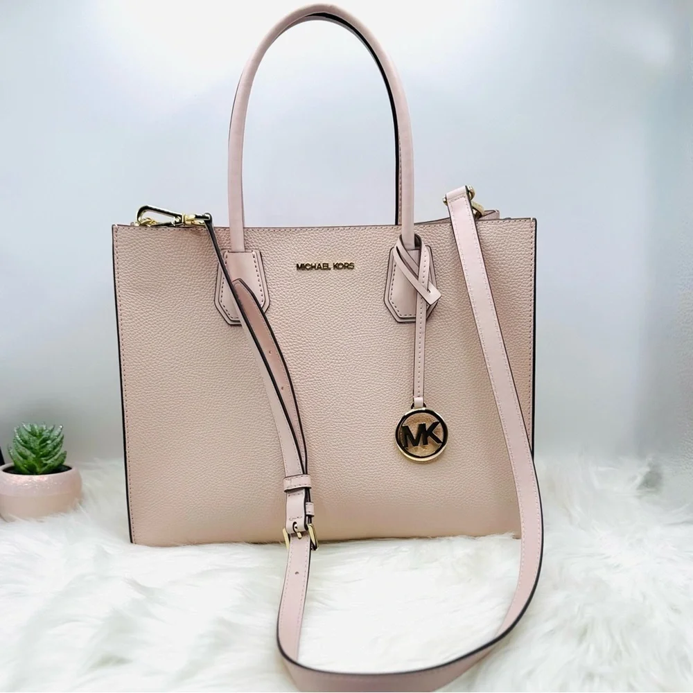 Michael Kors Pink Large Crossbody Satchel